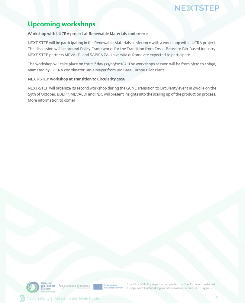 NEXTSTEP Newsletter4 5 NEXTSTEP Newsletter4 5